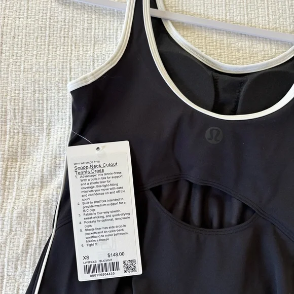 Lululemon Scoop-Neck Cutout Tennis Dress - Picture 2 of 5